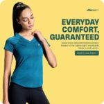 Boldfit Gym T Shirt for Women V Neck Regular Tshirt for Women Quick Dry Active Wear T Shirts for Woman Dry Fit Polyester t Shirts for Women for Gym & Sports Wear Anti Odor Women T Shirt - Image 4