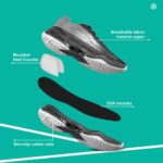 BOLDFIT Badminton Shoes Men for Shuttle Non Marking Shoes for Badminton Men & Women Sports Court Shoes - Image 4