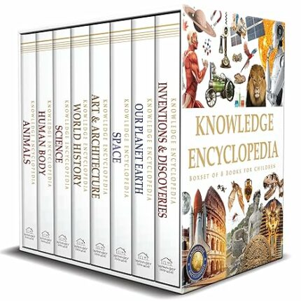 Knowledge Encyclopedia - Box Set of 8 Books for Children