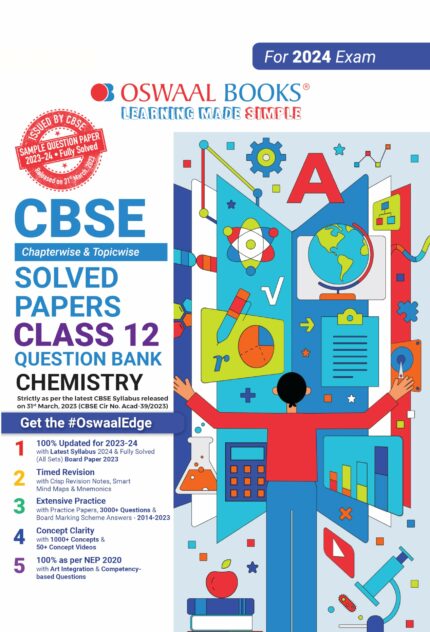 Oswaal CBSE Chapterwise Solved Papers 2023-2014 Chemistry Class 12th (For 2024 Board Exams)?