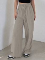 GRECIILOOKS Women Trousers for Women | Women Trousers | Women's High-Waisted Pant | Women Trousers Pants | Korean Trousers for Women - Image 3