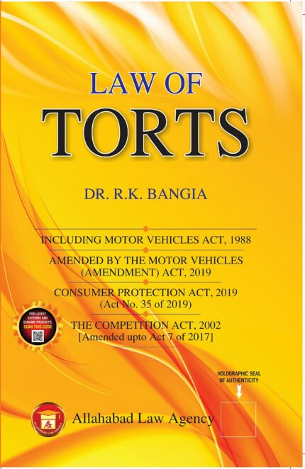 Law of Torts(Reprint-2023)