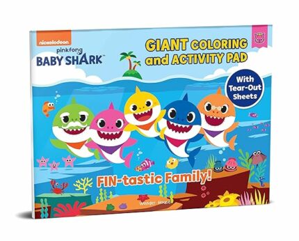 Pinkfong Baby Shark - Fin-tastic Family : Giant Coloring and Activity Book