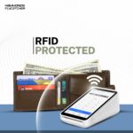 HAMMONDS FLYCATCHER Wallet for Men - Stylish & Durable Leather Original, Men Wallet, Leather Wallet for Men - Stylish & Durable Stylish, Mens Wallet Leather, Wallets for Man, 5 Card Slots, Purse for Men - Stylish & Durable Branded, Gift for Men - Stylish & Durable - Brushwood - Image 3