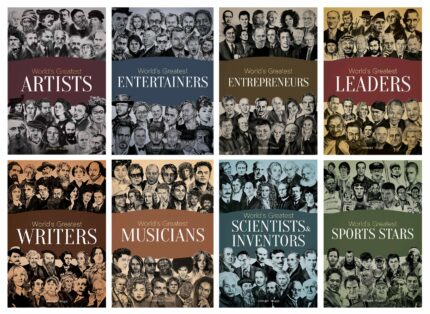 Worlds Greatest Library A Collection of 200 Inspiring Personalities Box Set of 8 Biographies?