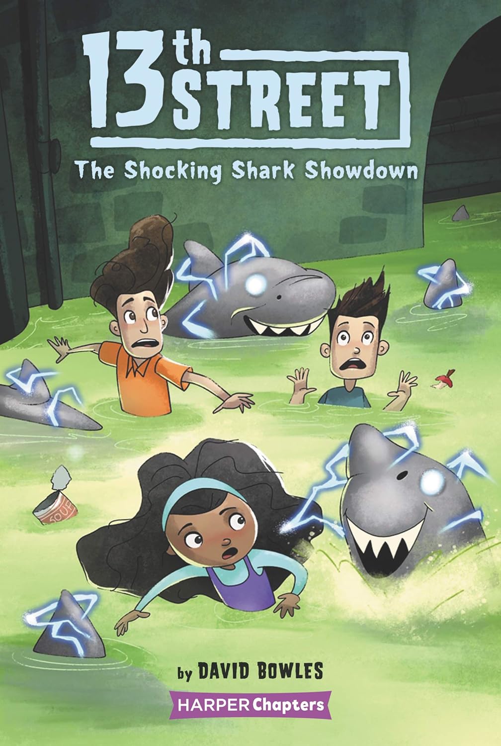 81bGANgnvbL._SL1500_.jpg 13Th Street #4: The Shocking Shark Showdown - Image 1