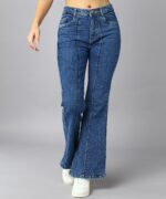 Nifty Women's Denim Wide Leg Jeans - Image 2