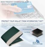 URBAN FOREST Seattle Green/Sand Leather Wallet for Men - Stylish & Durable - Image 5