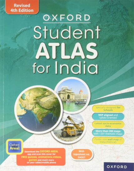 Oxford Student Atlas For India| 4th Edition | For the middle and secondary stages: Classes 6?10
