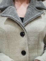 Matelco Womens Woollen Collared Coat Cardigan - Image 5