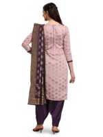 EthnicJunction Women's Banarasi Silk Blend Unstitched Salwar Suit Material - Image 5