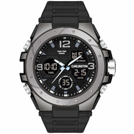 Carlington Resin Endurance Analog-Digital Sports Watch for Men - Stylish & Durable and Boys - CT9105 Series One