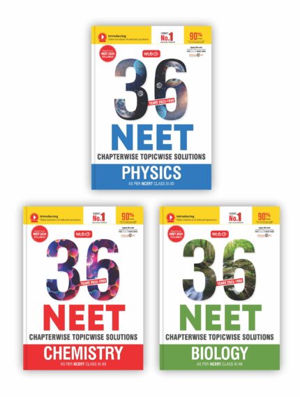 MTG 36 Years NEET Previous Year Solved Question Papers with NEET PYQ Chapterwise Topicwise Solutions - Physics, Chemistry & Biology For NEET Exam 2024 As Per NMC NEET Rationalised Syllabus | Get Free access of Smart Book?