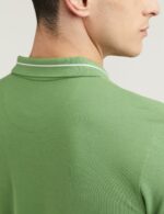 Peter England Men's Regular Fit Branded Insignia Half Sleeve Polo T-Shirt | Cotton Rich | Premium Pique Weave - Image 5