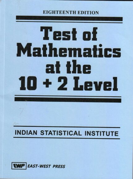 Test Of Mathematics At The 10+2 Level 18 Th Edition