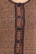 aarbee Round Neck Woollen Cardigan for Women - Image 6