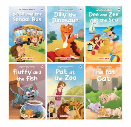 Story Books for Kids - Second Reader (Illustrated) (Set of 6 Books) - Phonic stories - Bedtime Stories - 3 Years to 6 Years Old - Read Aloud to Infants, Toddlers?