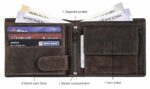 URBAN FOREST Leo Vintage Brown Leather Wallet for Men - Stylish & Durable - Image 3