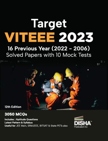 Target VITEEE 2023 - 16 Previous Year (2022 - 2006) Solved Papers with 10 Mock Tests 12th Edition | Physics, Chemistry, Mathematics, & Quantitative Aptitude 3050 PYQs?