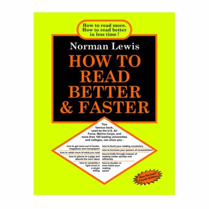HOW TO READ BETTER & FASTER NEW FOURTH EDITION (2020) EXCLUSIVE GOYAL PUBLISHERS