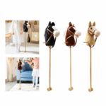 bnf Stick Horse Pretend Play Fun Handcrafted Hobby Horse for Children Boys Girls Black with Wheels Baby | Toys for Baby | Developmental Baby Toys - Image 4