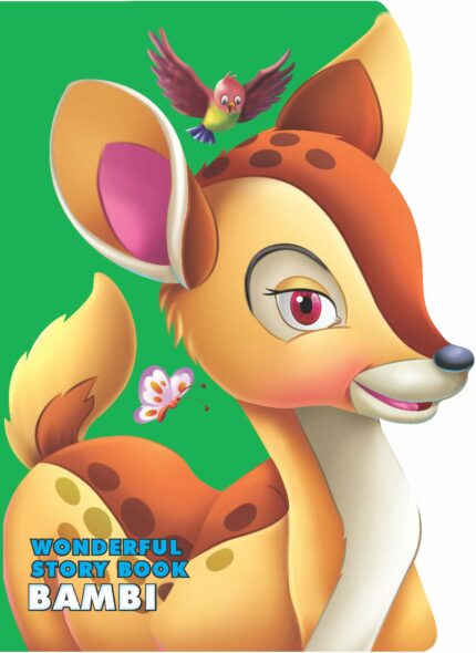 Bambi Wonderful Shape Story Board Books for Age 4 -6 Years | 12 Pages Board Book