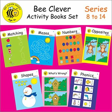 Bee Clever Activity Books Set: Series 8 to 14