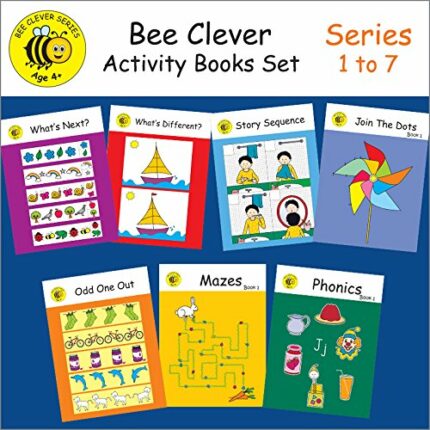 Bee Clever Activity Books Set: Series 1 to 7