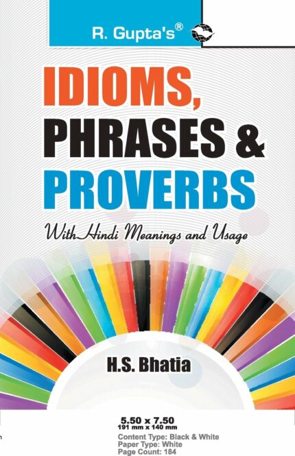 Idioms  Phrases & Proverbs: with Hindi Meanings & Usage