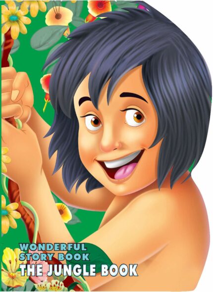 The Jungle Book Wonderful Shape Story Board Books for Age 4 -6 Years | 12 Pages Board Book