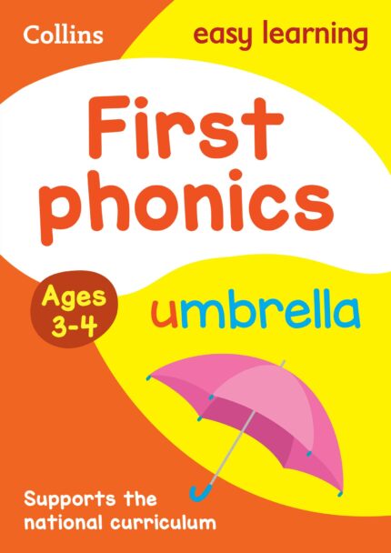 First Phonics Ages 3-4: Collins Easy Learning: Ideal for home learning (Collins Easy Learning Preschool)