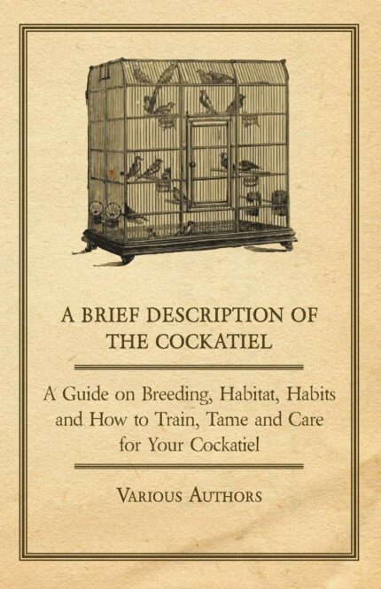 A Brief Description of the Cockatiel - A Guide on Breeding  Habitat  Habits and How to Train  Tame and Care for Your Cockatiel