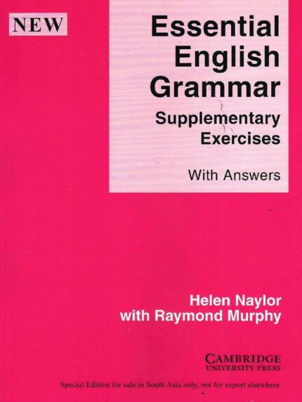 Essential English Grammar - Supplementary Exercises Indian edition