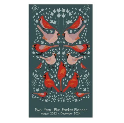 2023 Pocket Planner: Two-Year-Plus Monthly Planner, Pocket Calendar: August 2022 - December 2024, 3.5" x 6.5" - Cardinals (CHECKBOOK2 YEAR POCKET PLANNER)