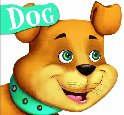 Board Book : Dog ( Animals and Birds ) - Cutout Board Books