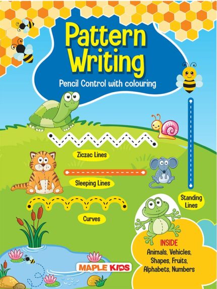 Pattern Writing – Pattern Practice Book for Kids - Pencil Control