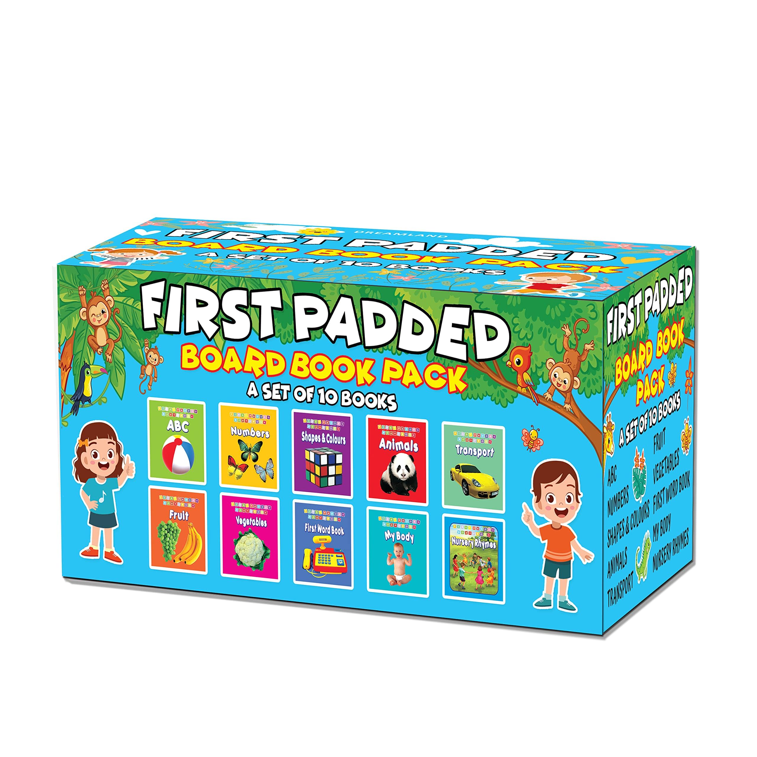 Version 1.0.0 First Padded Board Book - Gift Pack (10 Titles) - Image 1