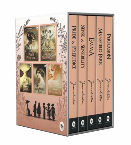 Greatest Works of Jane Austen: Set of 5 Books