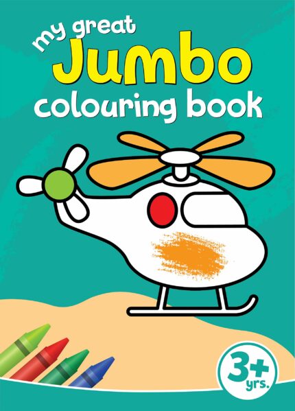 My Great Jumbo Colouring Book: 80 Big Pictures to Colour