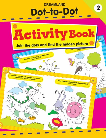 Fun with Dot to Dot Book 2 for Children - Join the Dots and Find the Hidden Picture 32 Pages Book: Activity book 2