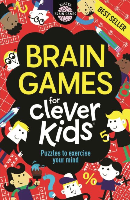 BRAIN GAMES FOR CLEVER KIDS [Paperback] Moore  Gareth