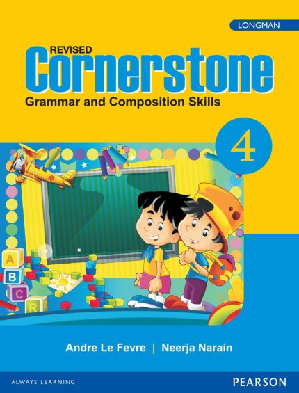 Improve your kids English Grammar & Composition by Pearson Cornerstone 4 for Class 4