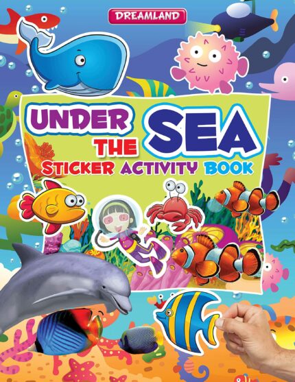 Under the Sea Sticker Activity Book for Children Age 3-6 years - Colourful Pictures  Stickers and Fun Activities