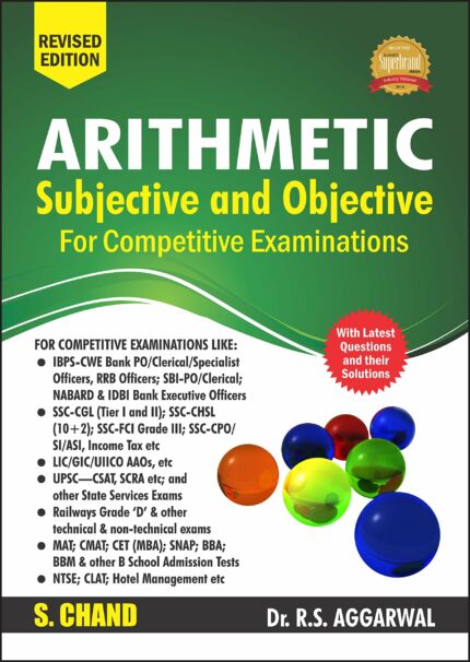 Arithmetic Subjective And Objective For Competitive Examinations