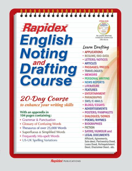 Rapidex English Noting & Drafting Course