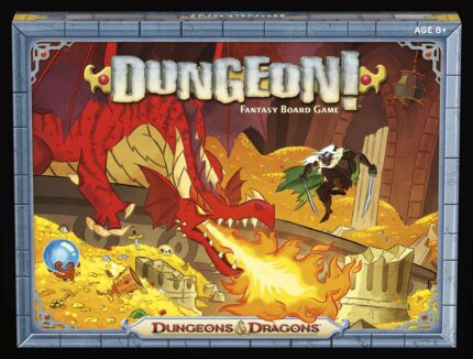 Penguin Random House Wizards of the Coast A78490000 Dungeon! Fantasy Board Game - Dungeons & Dragons Multi-colored for-All Ages