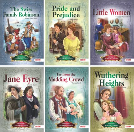 Classics for Girls: Illustrated and Abridged Classic Books (Set of 6 books)?